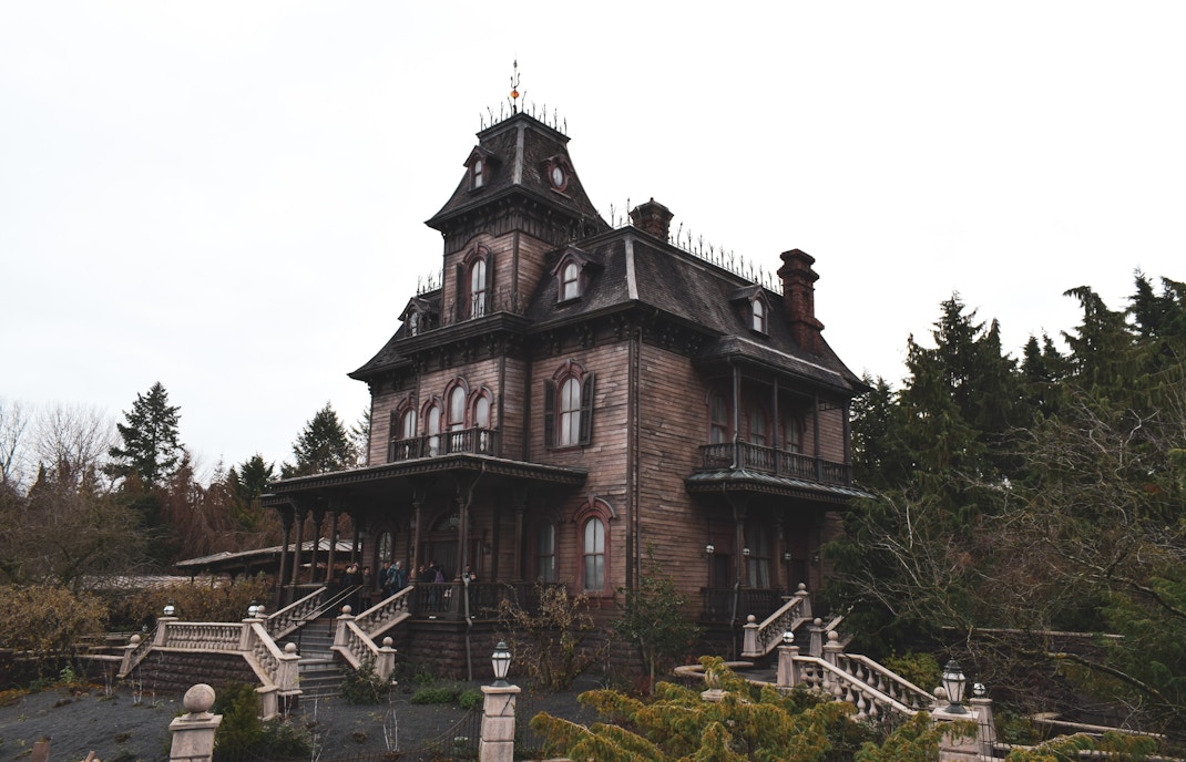 Disneyland Paris at night