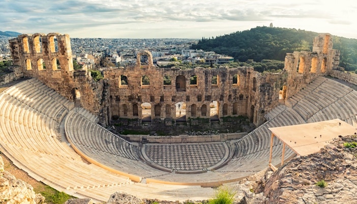 Acrópolis de Atenas - Odeón de Herodes Ático