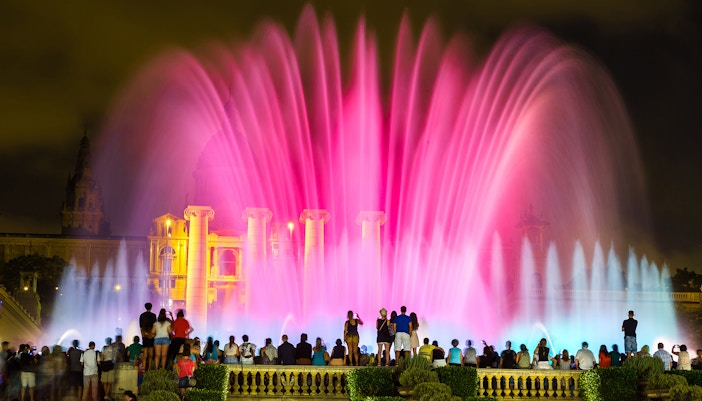 Magic Fountain of Montjuïc in Barcelona