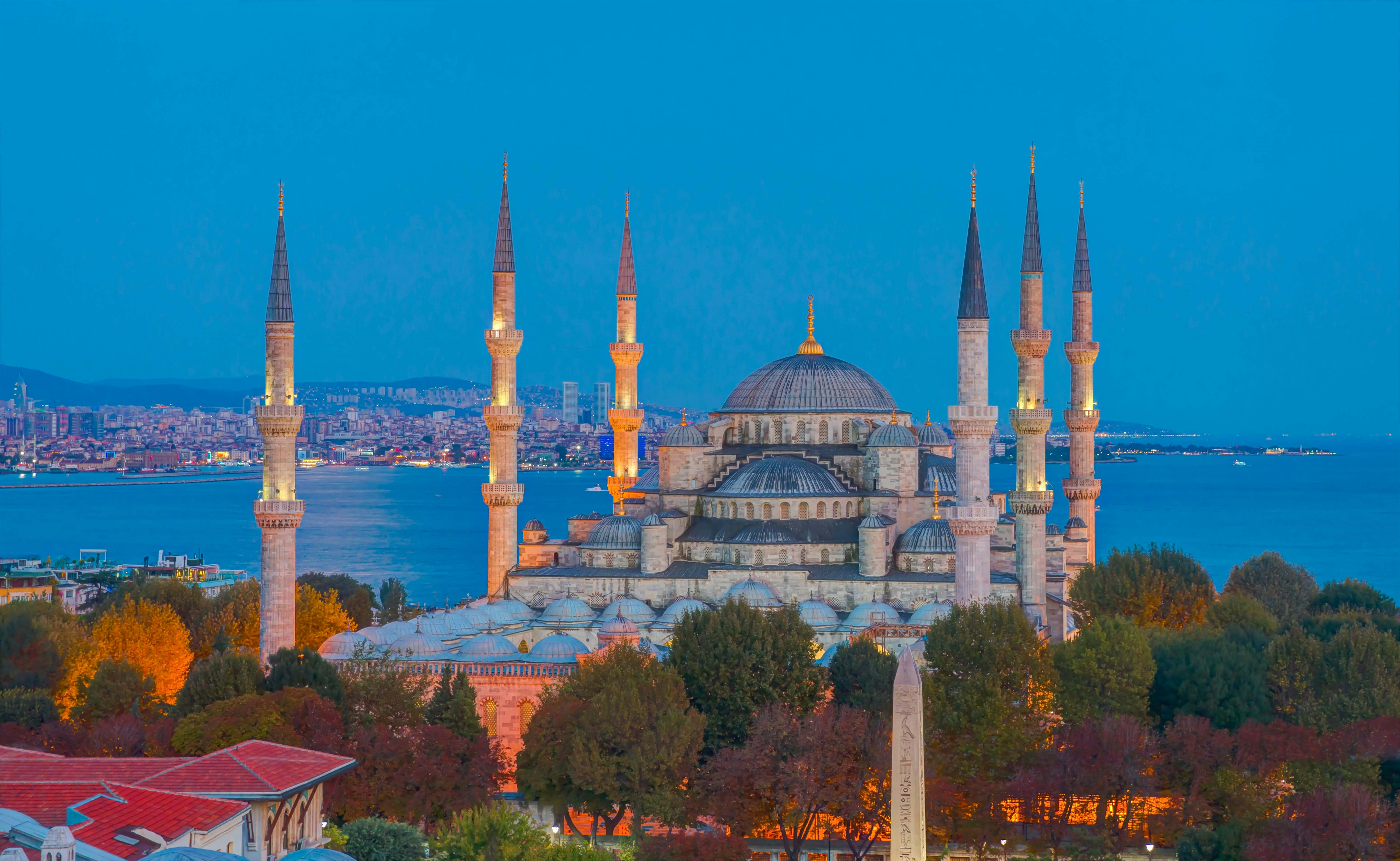 The Minarets at the Blue Mosque