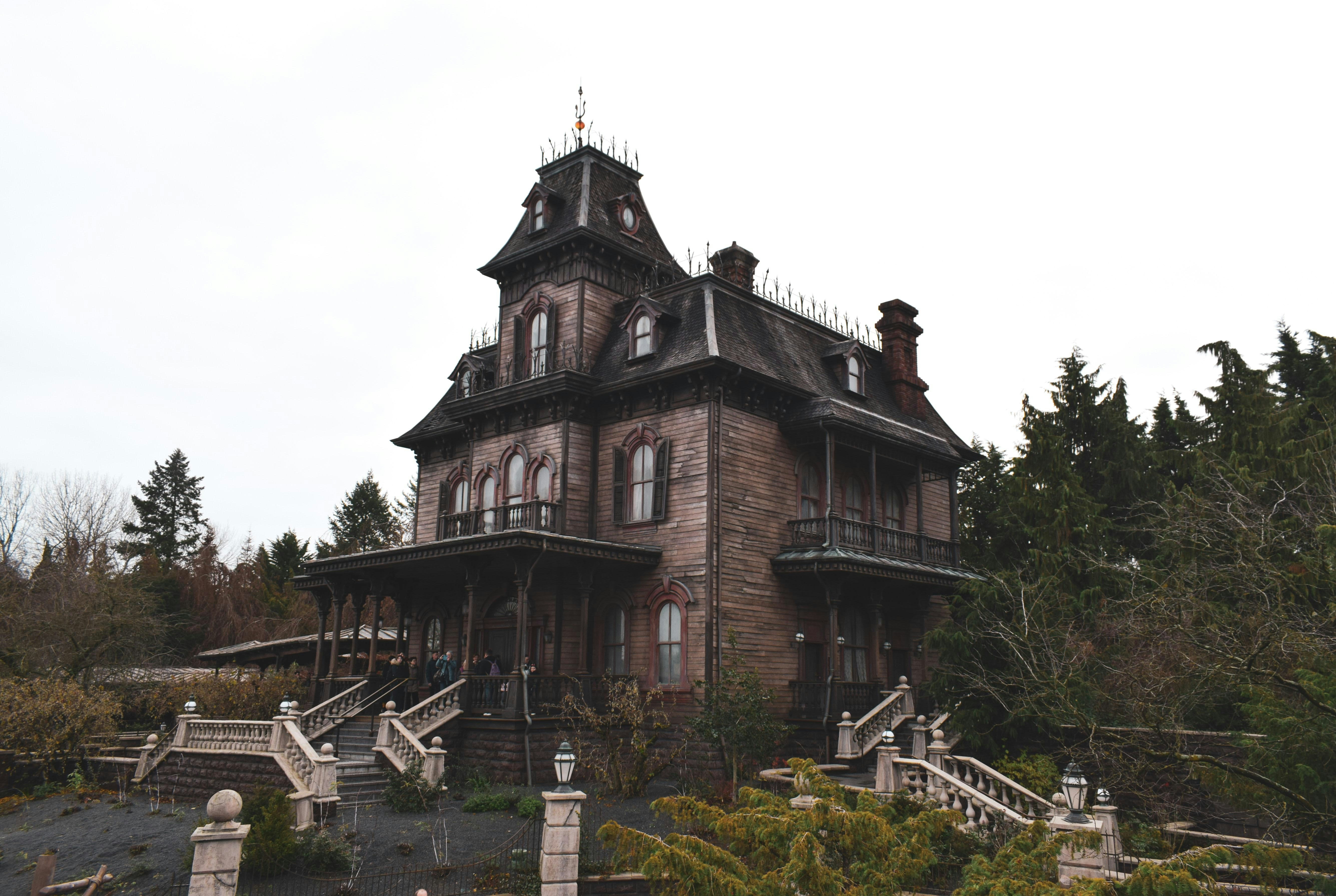 Phantom Manor ride exterior at Disneyland Paris.