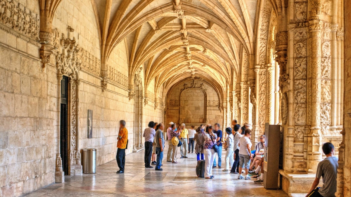 Instalaciones en el Monasterio de los Jerónimos