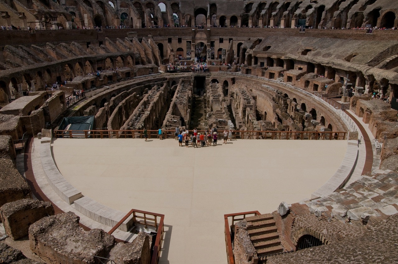 Colosseum Architecture - Cavea