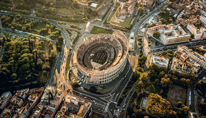Colosseum in ancient times