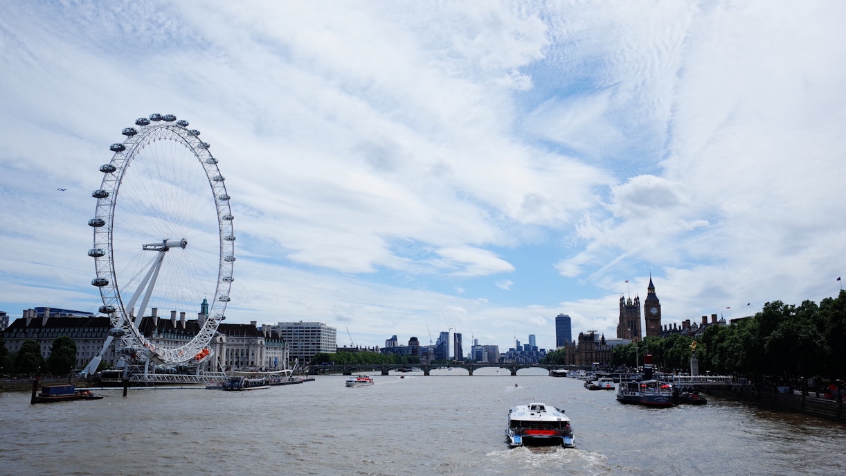 london eye christmas