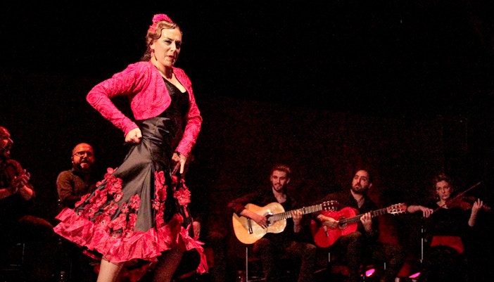barcelona at night - flamenco show
