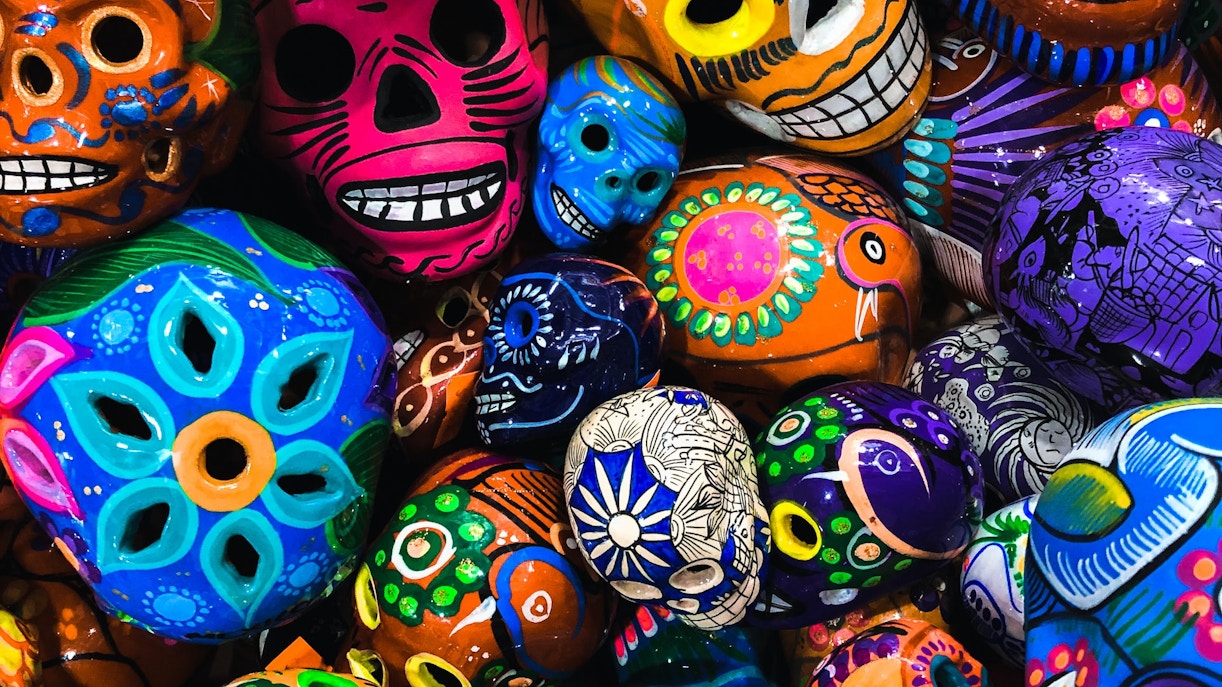 Disneyland Paris Halloween shop with spooky souvenirs and decorations.