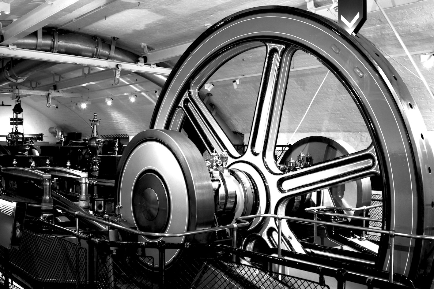 Inside Tower Bridge Engine Rooms.