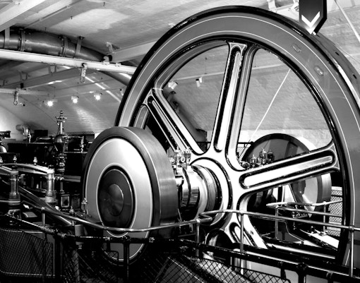 Inside Tower Bridge Engine Rooms.