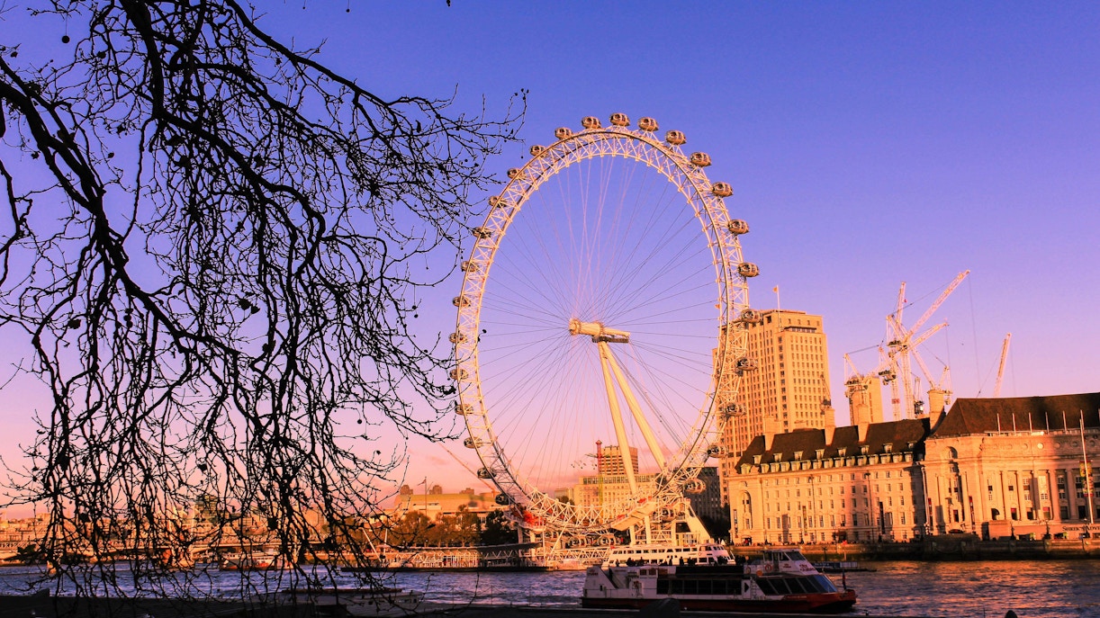 london eye christmas