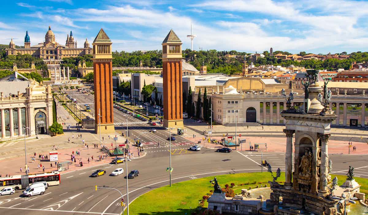 Barcelona in July
