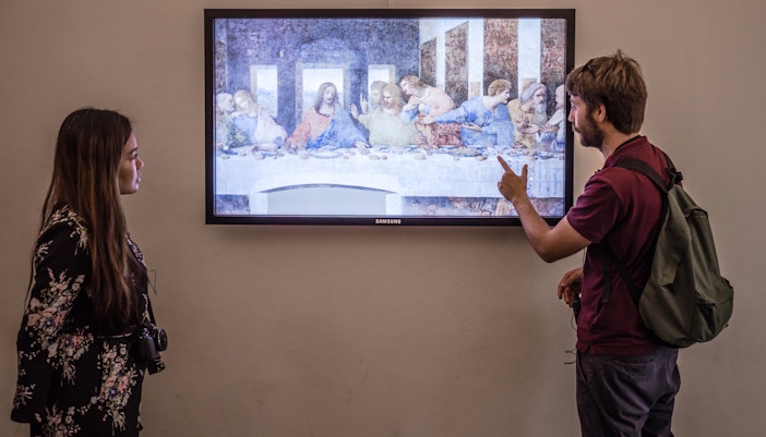 last supper location