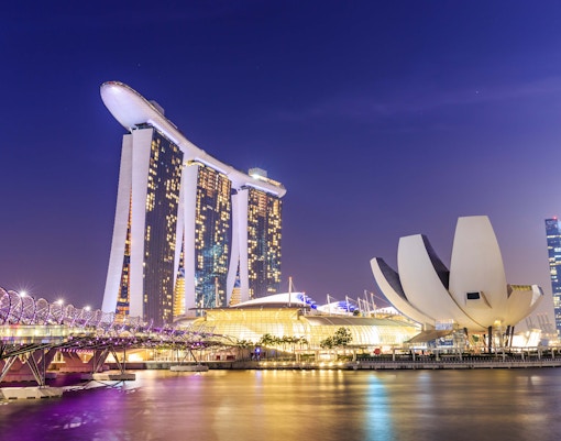 I biglietti per lo SkyPark del Marina Bay Sands