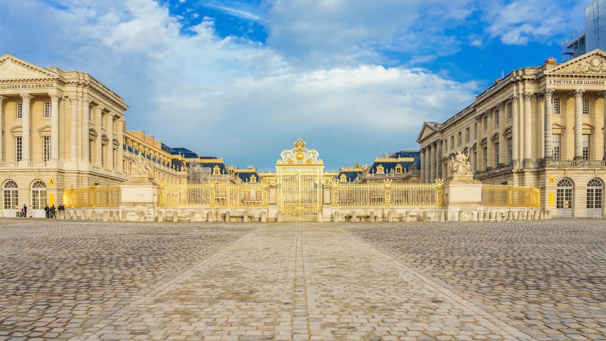 Main entrance of Versailles Palace