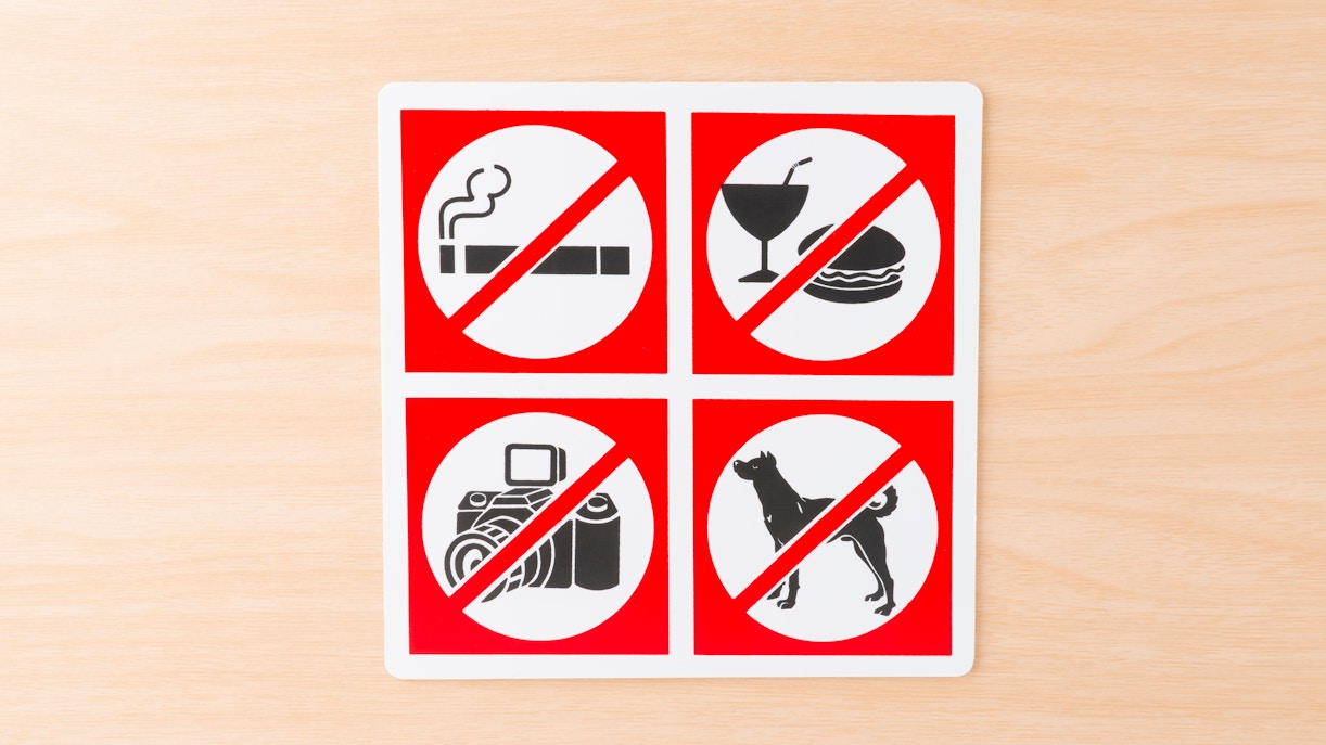 Paris Catacombs rules