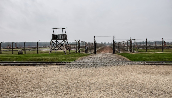 Auschwitz Entrance - About auschwitz birkenau
