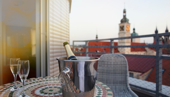 hotel view in prague
