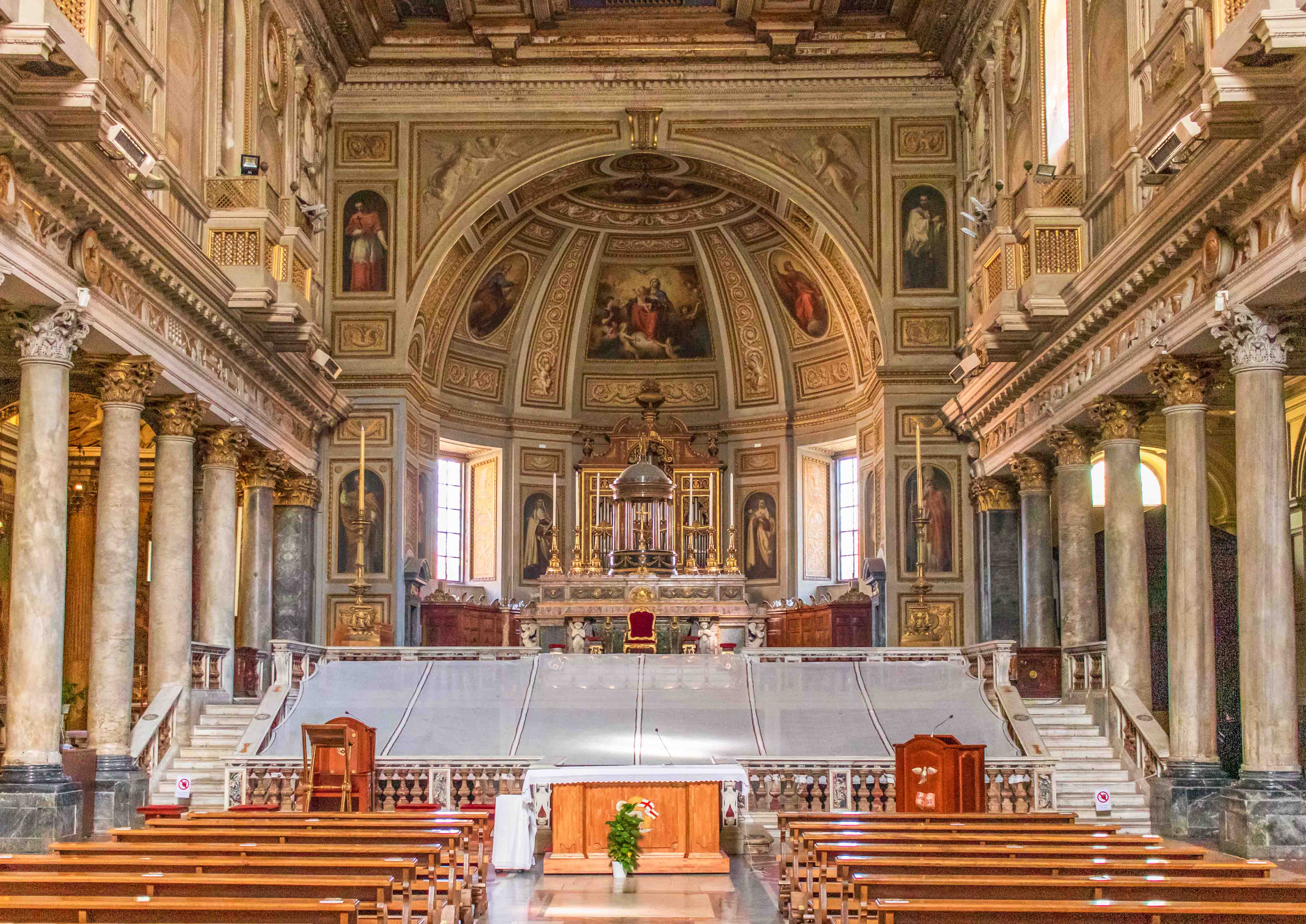 Basilica San Martino ai Monti in Underground Rome