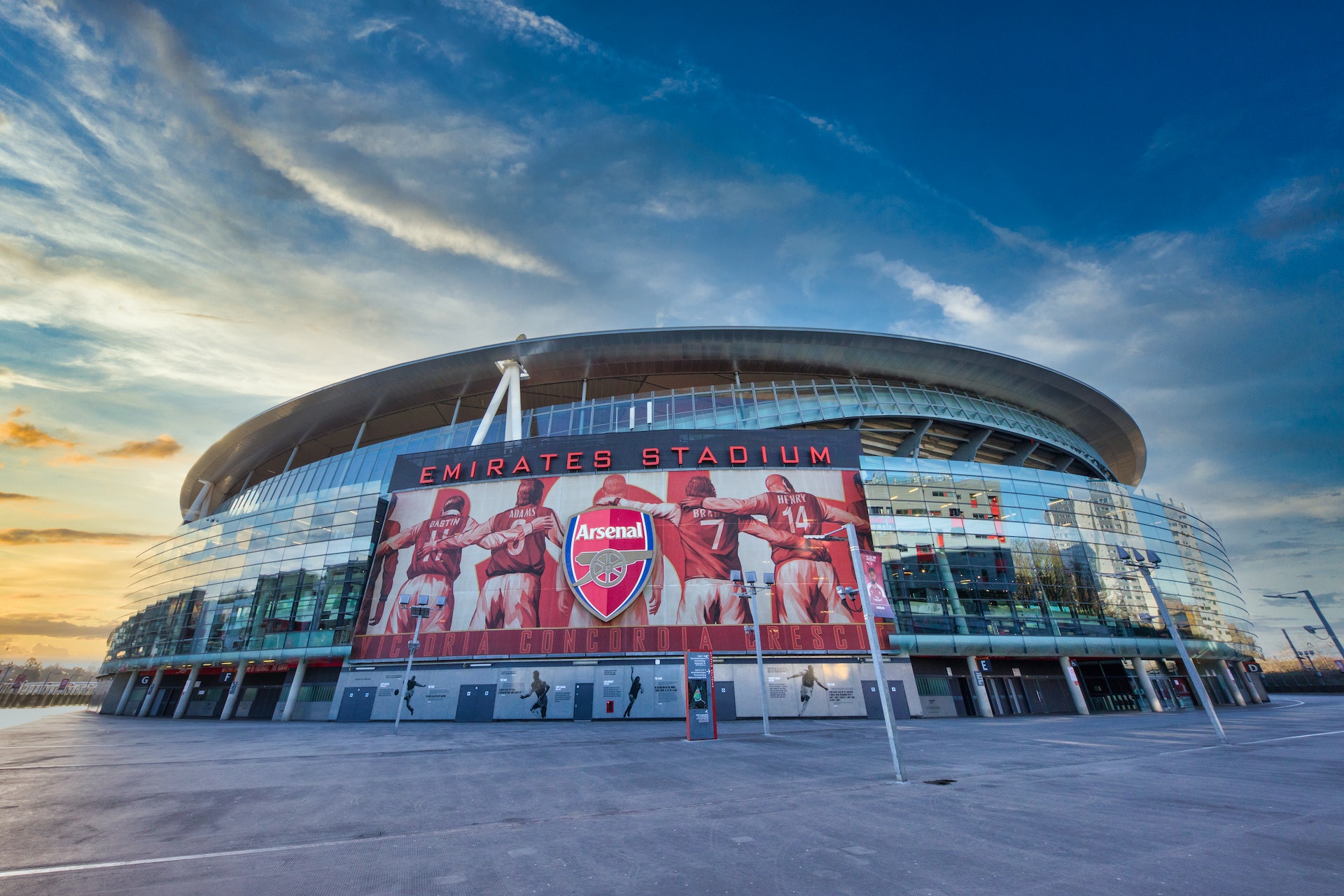 Welcome to Emirates Stadium, Home of Arsenal