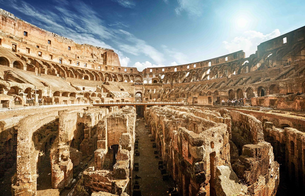 Colosseum During Mediaeval Times