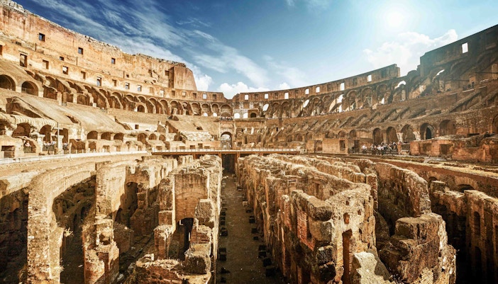 Colosseum in Medieval Times