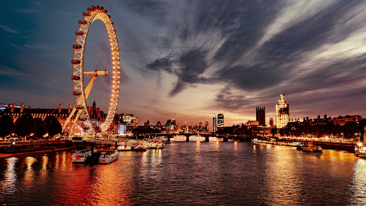 london eye christmas