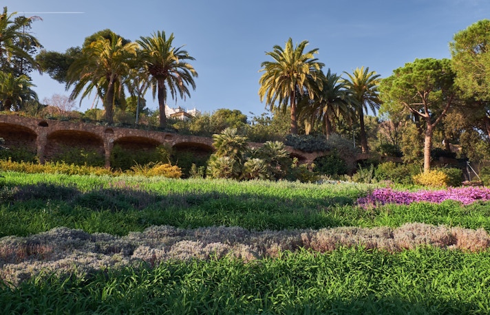 Los Jardines de Austria en Park Güell barcelona