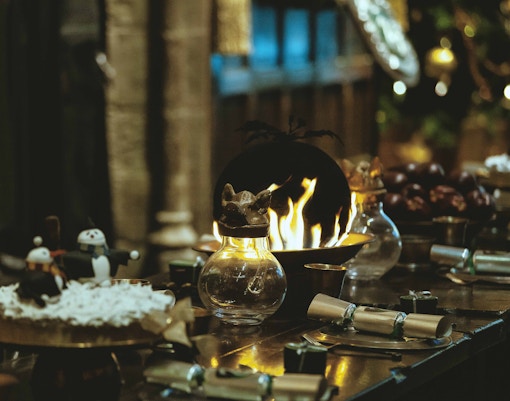 Warner Bros. Studio Tour London, Harry Potter film set with Hogwarts model.