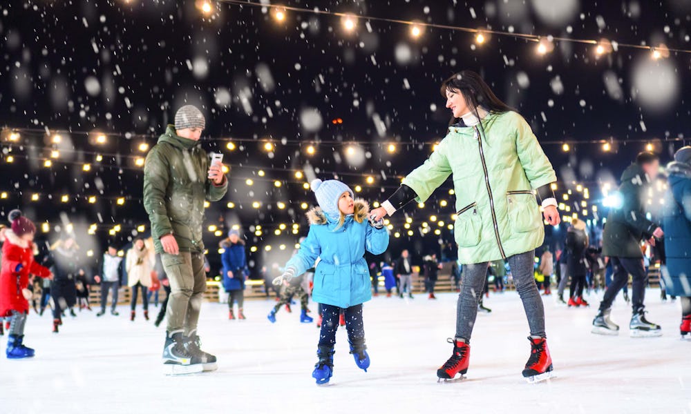 Christmas in Paris - ice skating