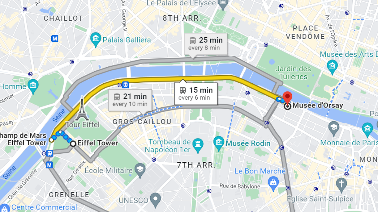 Orsay Museum Anfahrt