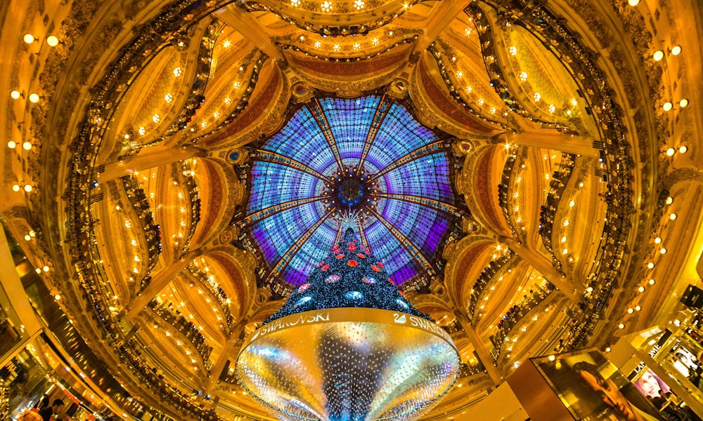 Christmas in Paris - grand magasins