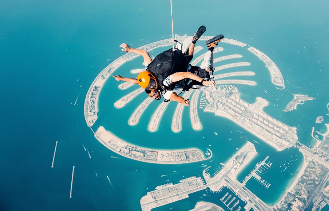 paracaidismo en dubai