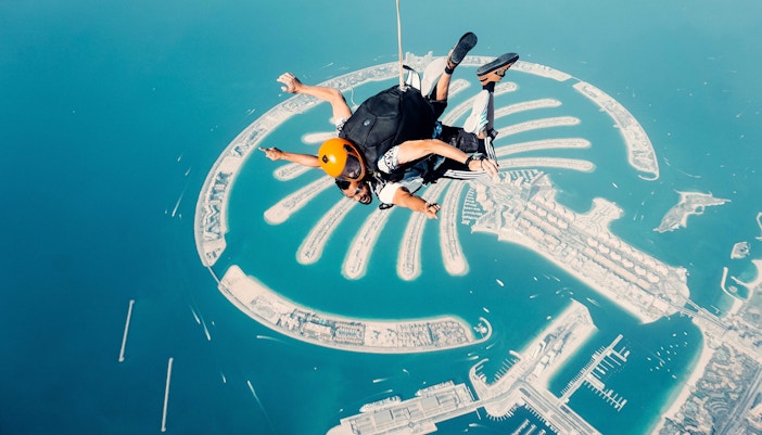 Dubai in April - Skydiving