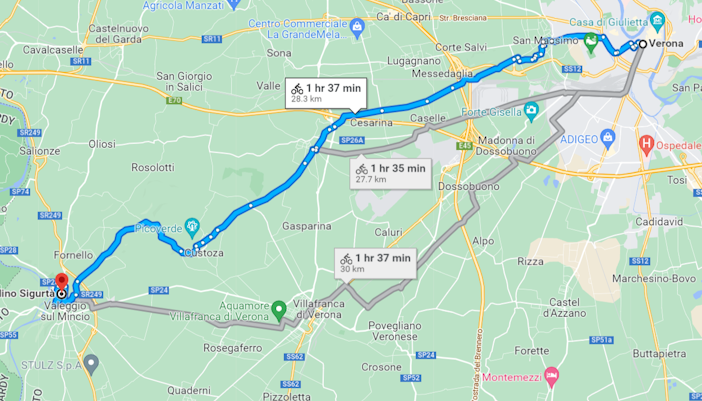 Parco Sigurtà bicycle