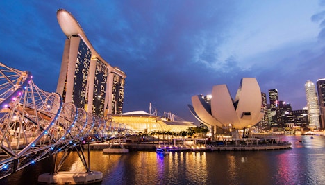 Singapore in March - Marina Bay Sands
