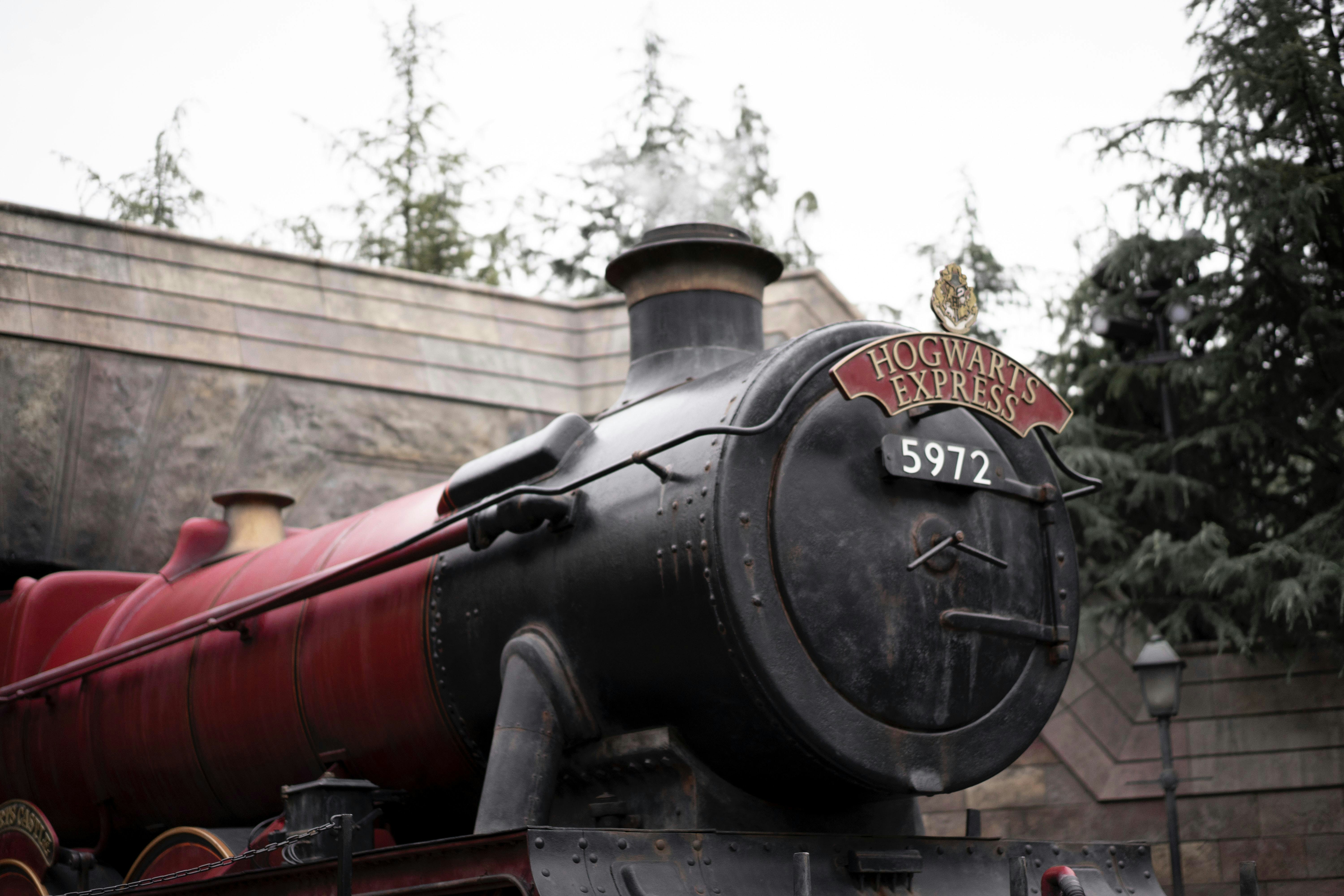 Hogwarts Express train at Universal Studios Japan's Wizarding World of Harry Potter.