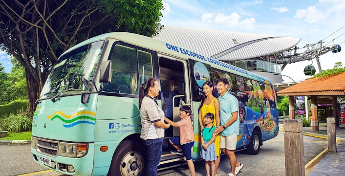 Sentosa Island Guided Bus Tour Tickets