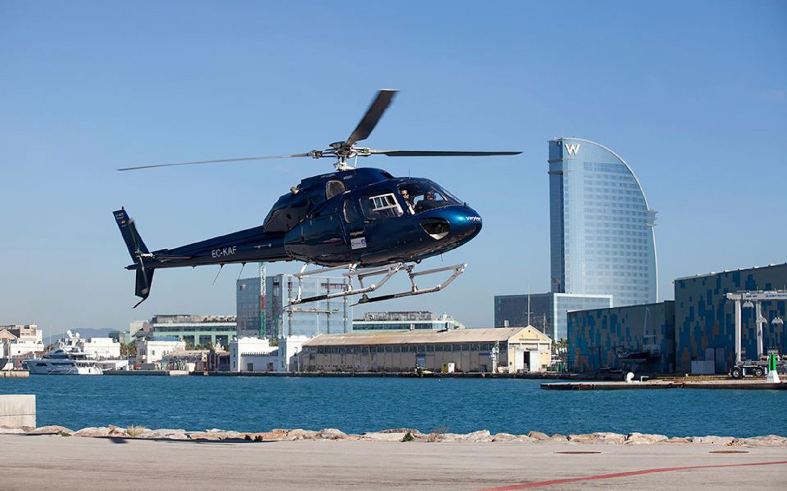 Cool things to do in Barcelona- Helicopter tour