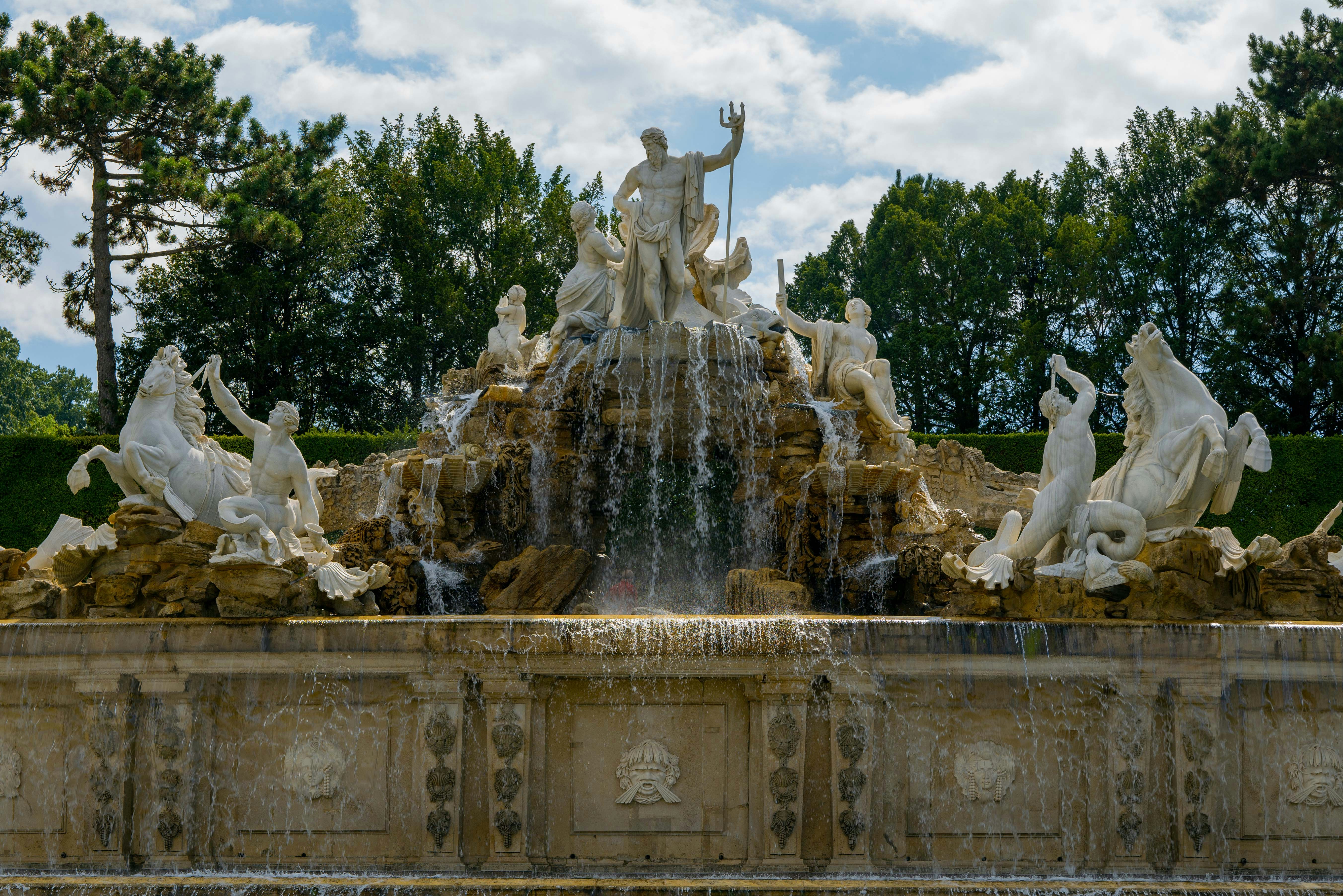 Neptune fountain