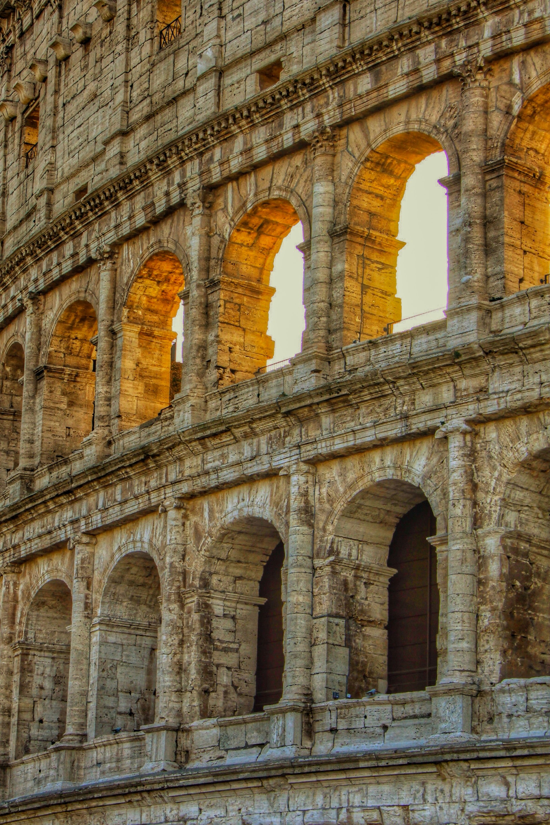 Colosseum Architecture - The Facade