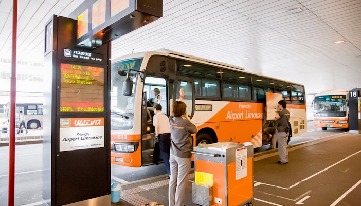 Bus at the Airport