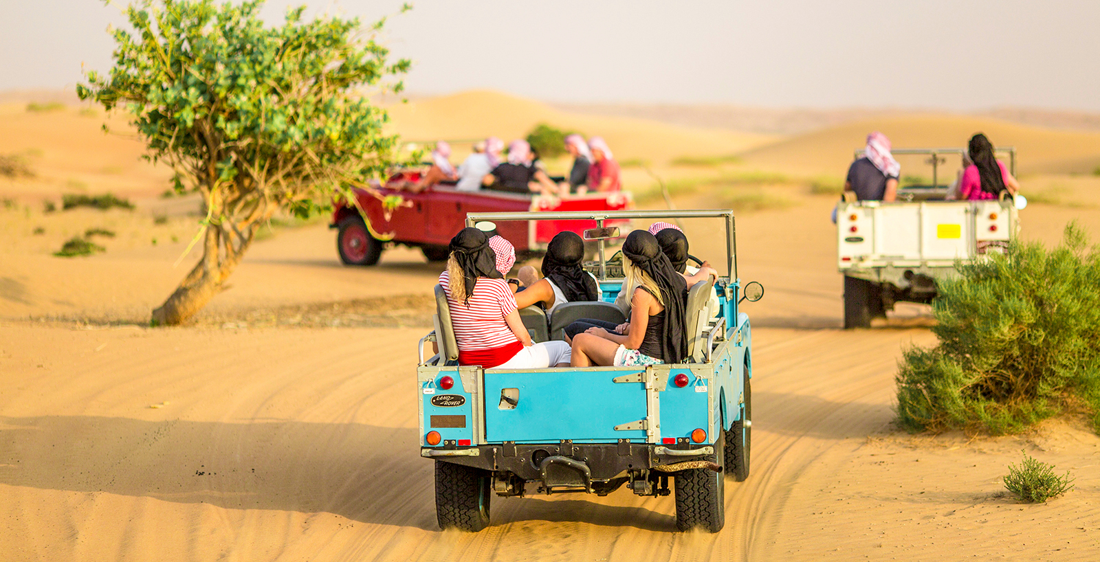 Bedouin breakfast setup by Love Lakes during Dubai Desert Nature Safari.
