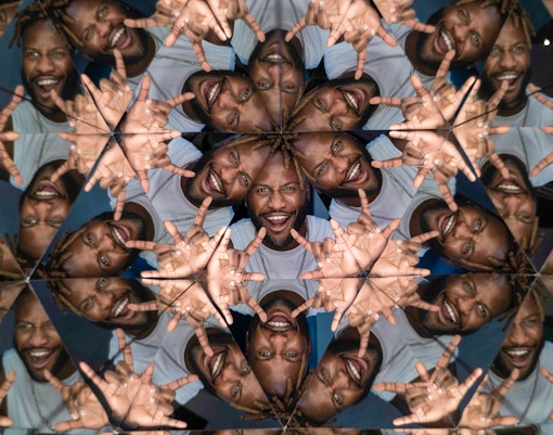 Infinity room at Illuseum Berlin