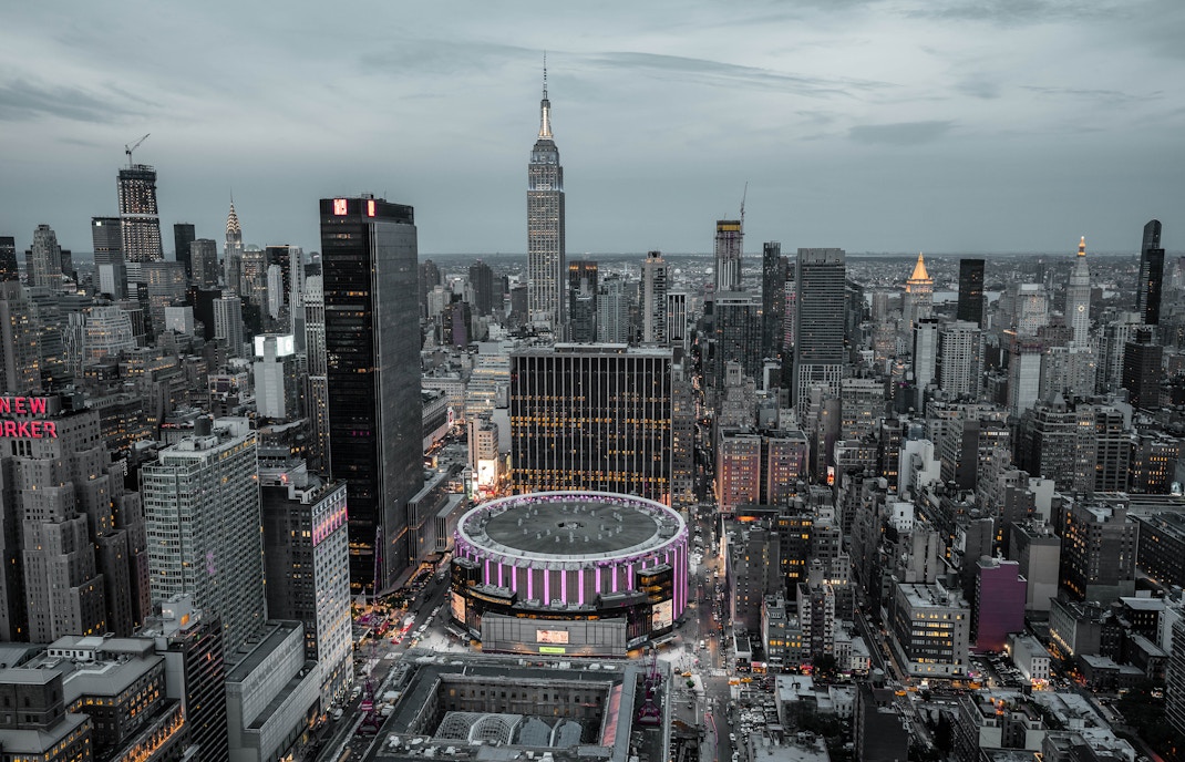 view from Empire State Building