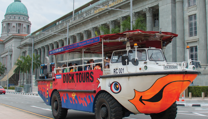 Singapore in June - Duck Tours