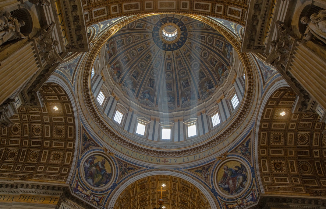 Inside St. Peter's Basilica