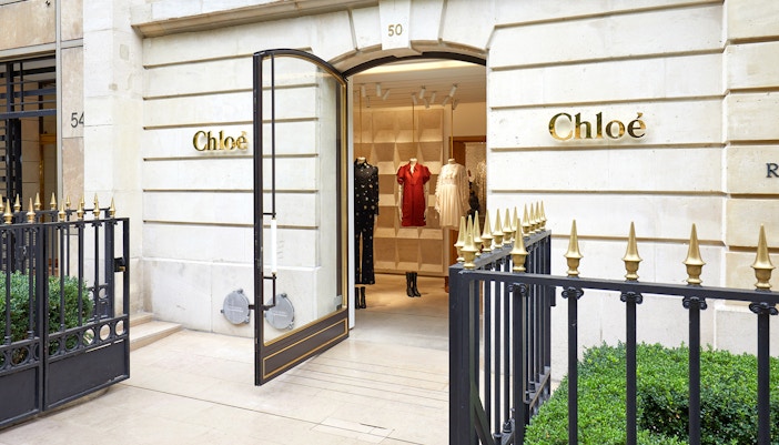 Shopping streets in paris