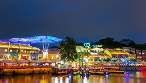 Singapore in Winter - Clarke Quay