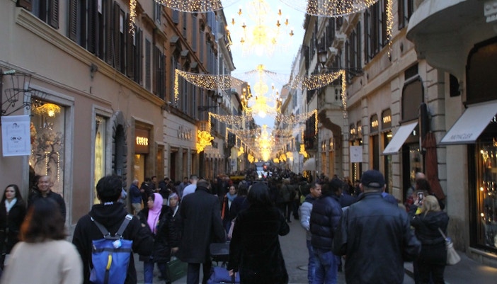 Shopping in Florence - via roma