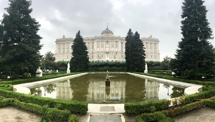 Monuments in Madrid - royal palace of madrid